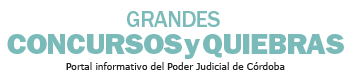 Portal Web Grandes Concursos y Quiebras. Poder Judicial de Córdoba, Argentina.
